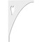 Ekena Millwork Winston Architectural Grade PVC Bracket, 5/8"W X 5 1/2"D X 9"H BKTP01X05X09WN - alternate 4
